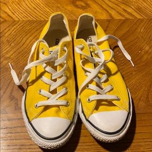 Converse Shoes - Bright Yellow, Size 3